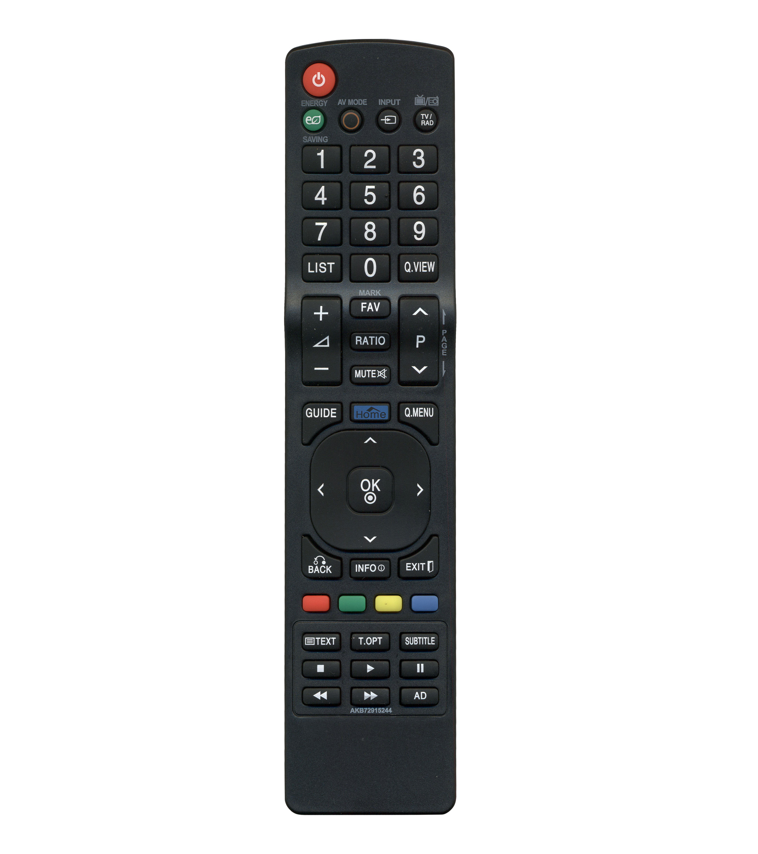 

Пульт ДУ Huayu AKB72915244 Black, AKB72915244