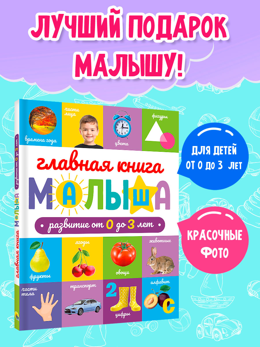 

Главная книга малыша. Развитие от 0 до 3 лет, Главная книга малыша