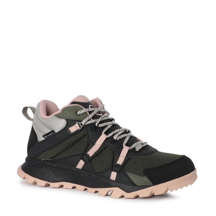 фото Кроссовки женские timberland garrison trail mid fab wp хаки 40 eu