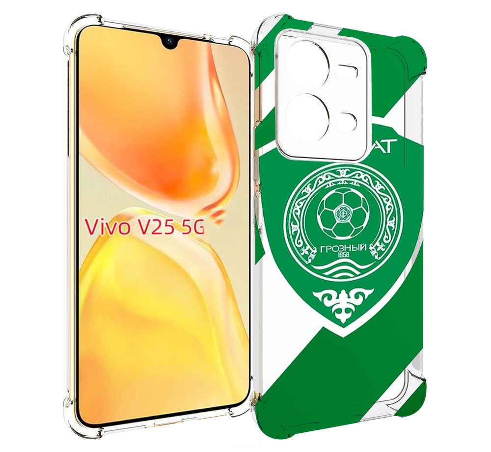 

Чехол MyPads фк ахмат грозныи мужской для Vivo V25 5G / V25e, Прозрачный, Tocco