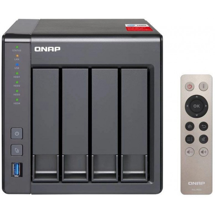 

Сетевое хранилище данных QNAP D4 Pro (REV. B) черный (D4 Pro (REV. B)), D4 Pro (REV. B)
