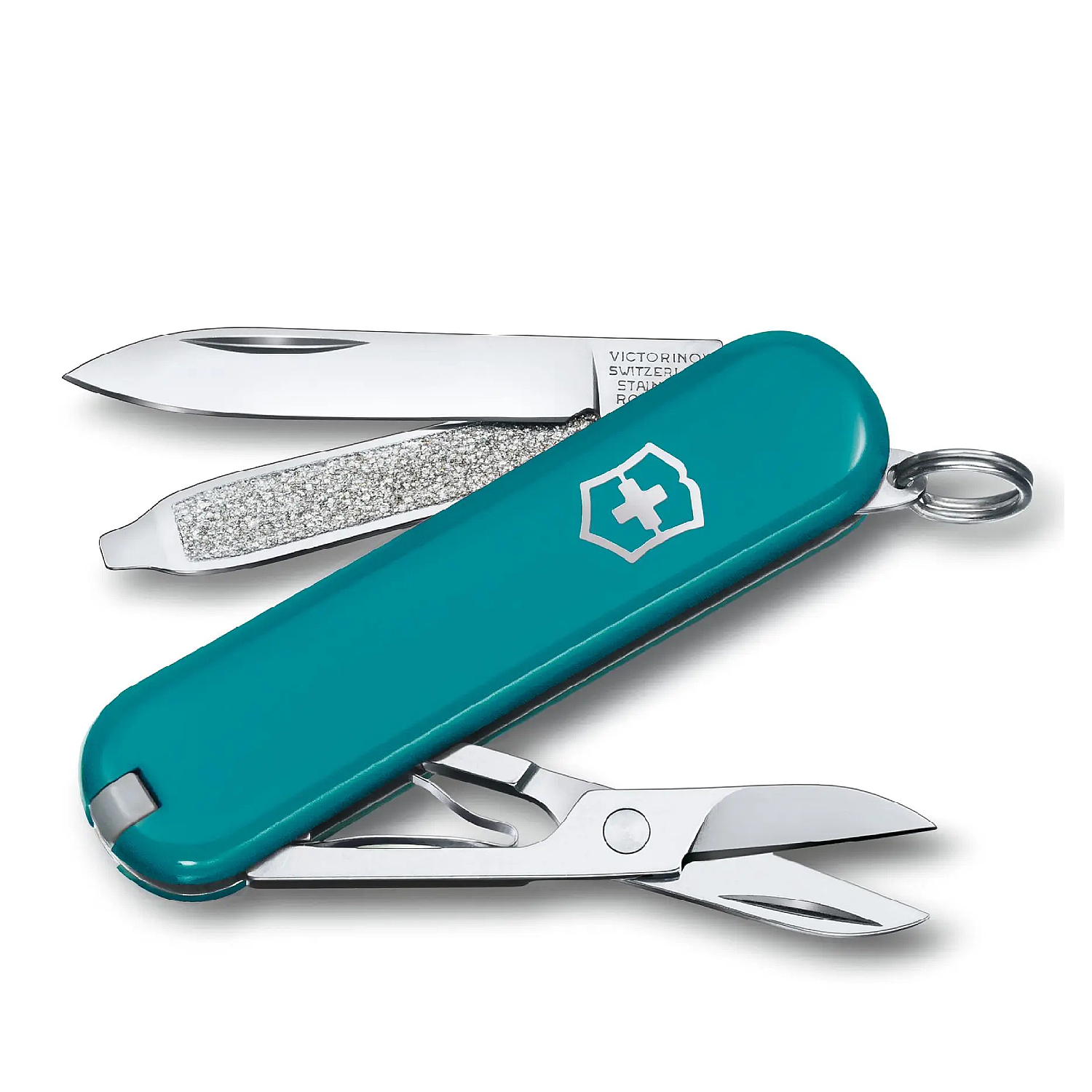 

Нож Victorinox Брелок Classic Sd 58 Мм, 7 Функций Тёмно-Бирюзовый, Голубой, Classic