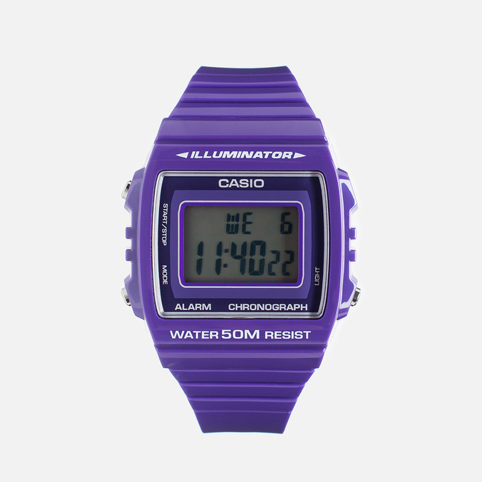 

Наручные часы CASIO Collection W-215H-6A фиолетовый, Размер, Collection W-215H-6A
