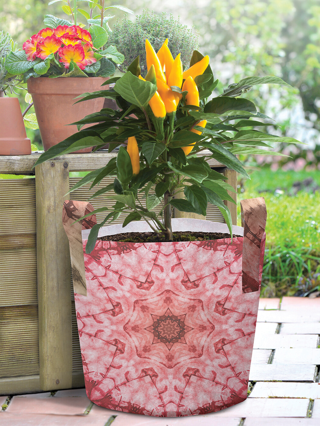 

Большая текстильная корзина JoyArty Иллюзорное явление 27 л, Красный, Иллюзорное явление