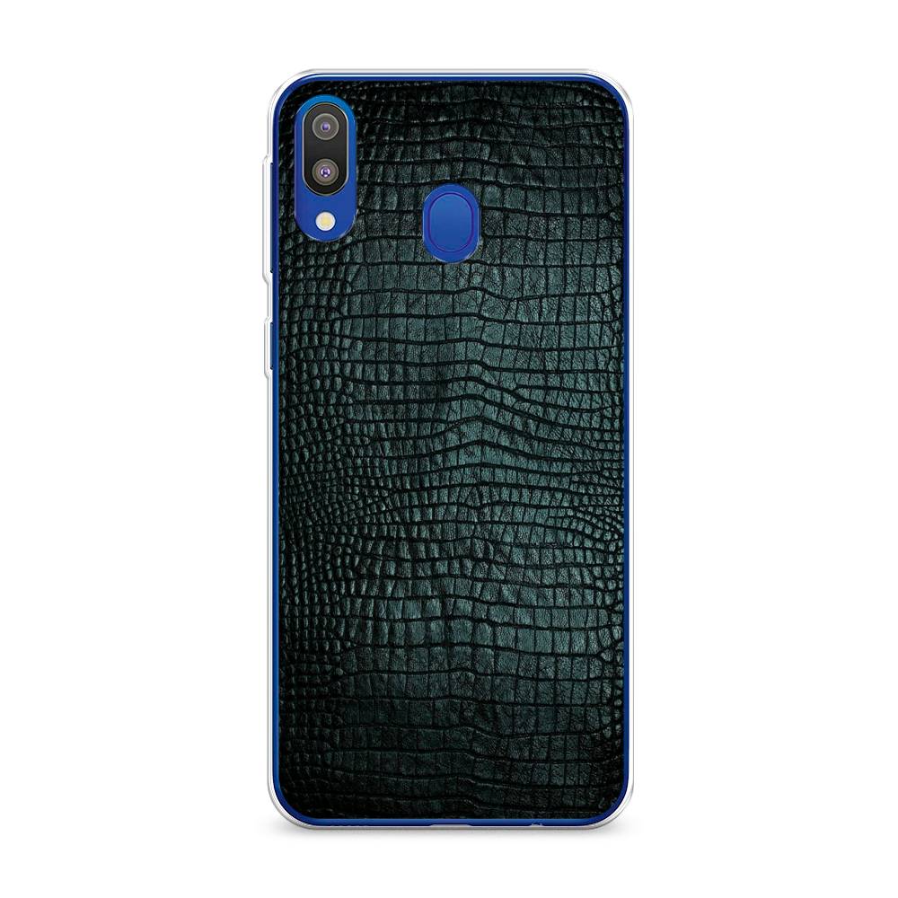 

Чехол Awog на Samsung Galaxy M20 "Черная змея", Разноцветный, 27450-3