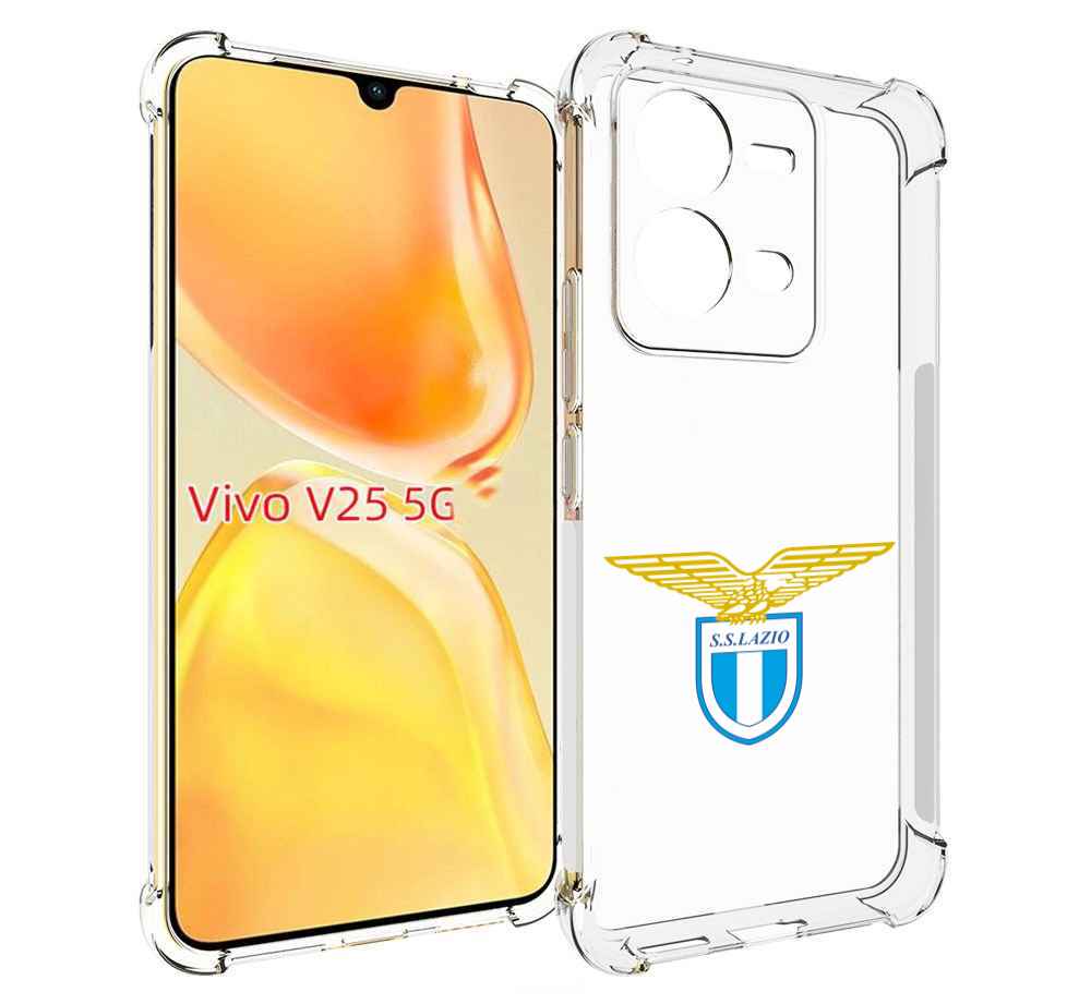 

Чехол MyPads фк лацио для Vivo V25 5G / V25e, Прозрачный, Tocco