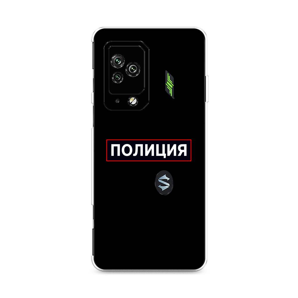 

Чехол Awog на Xiaomi Black Shark 5 Pro "Police logo", Разноцветный, 314150-5