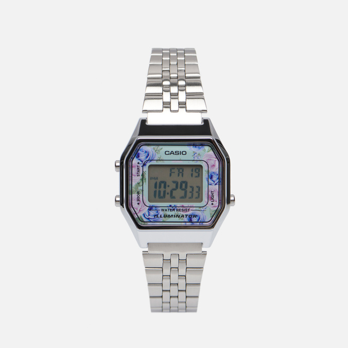 Наручные часы CASIO Vintage LA680WA-2C серебряный, Размер ONE SIZE