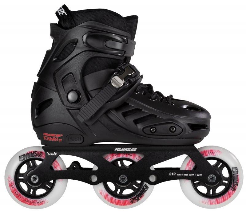 фото Роликовые коньки powerslide khaan junior pro black (eur:31-34)