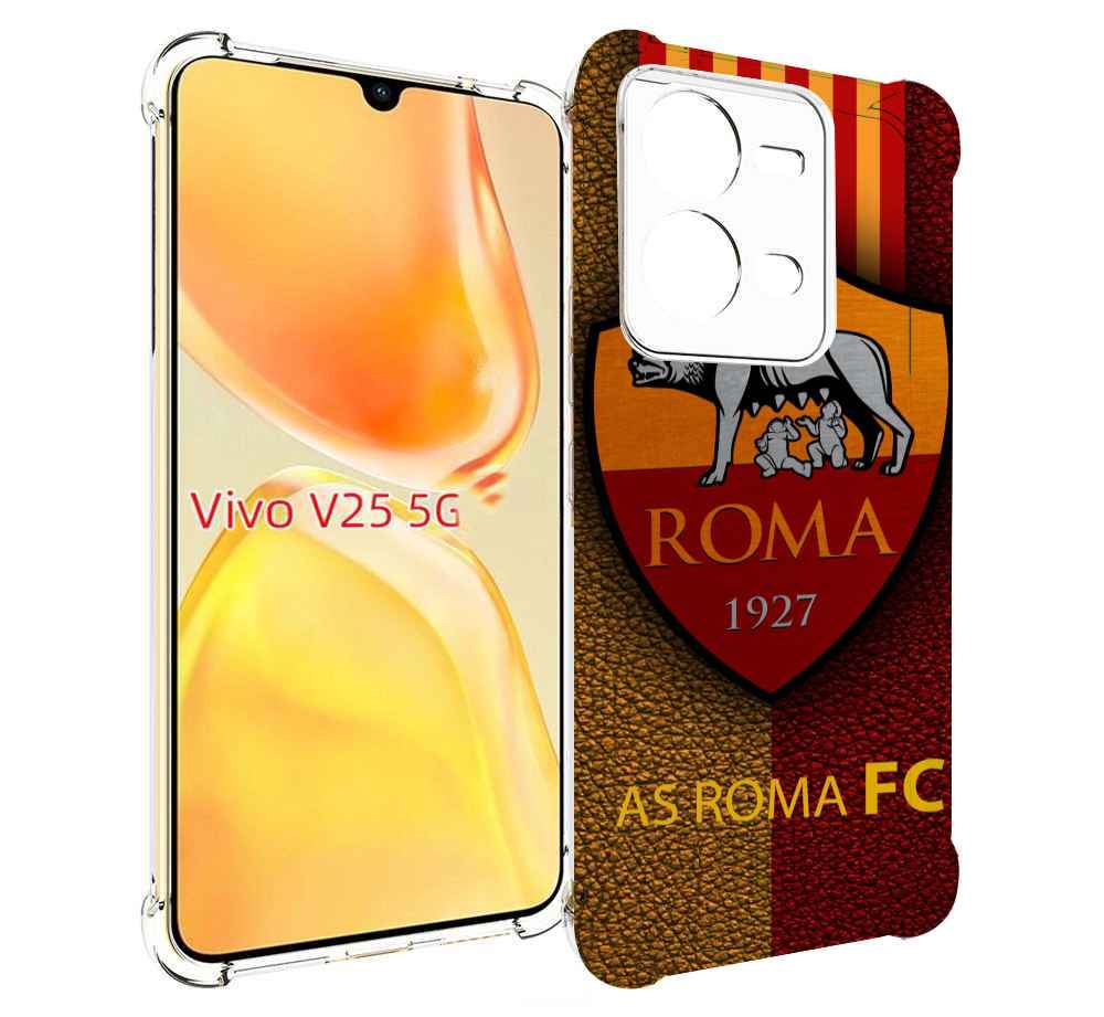 

Чехол MyPads фк рома для Vivo V25 5G / V25e, Прозрачный, Tocco