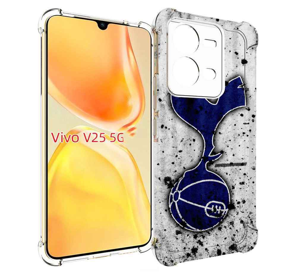 

Чехол MyPads фк тоттенхэм лондон для Vivo V25 5G / V25e, Прозрачный, Tocco
