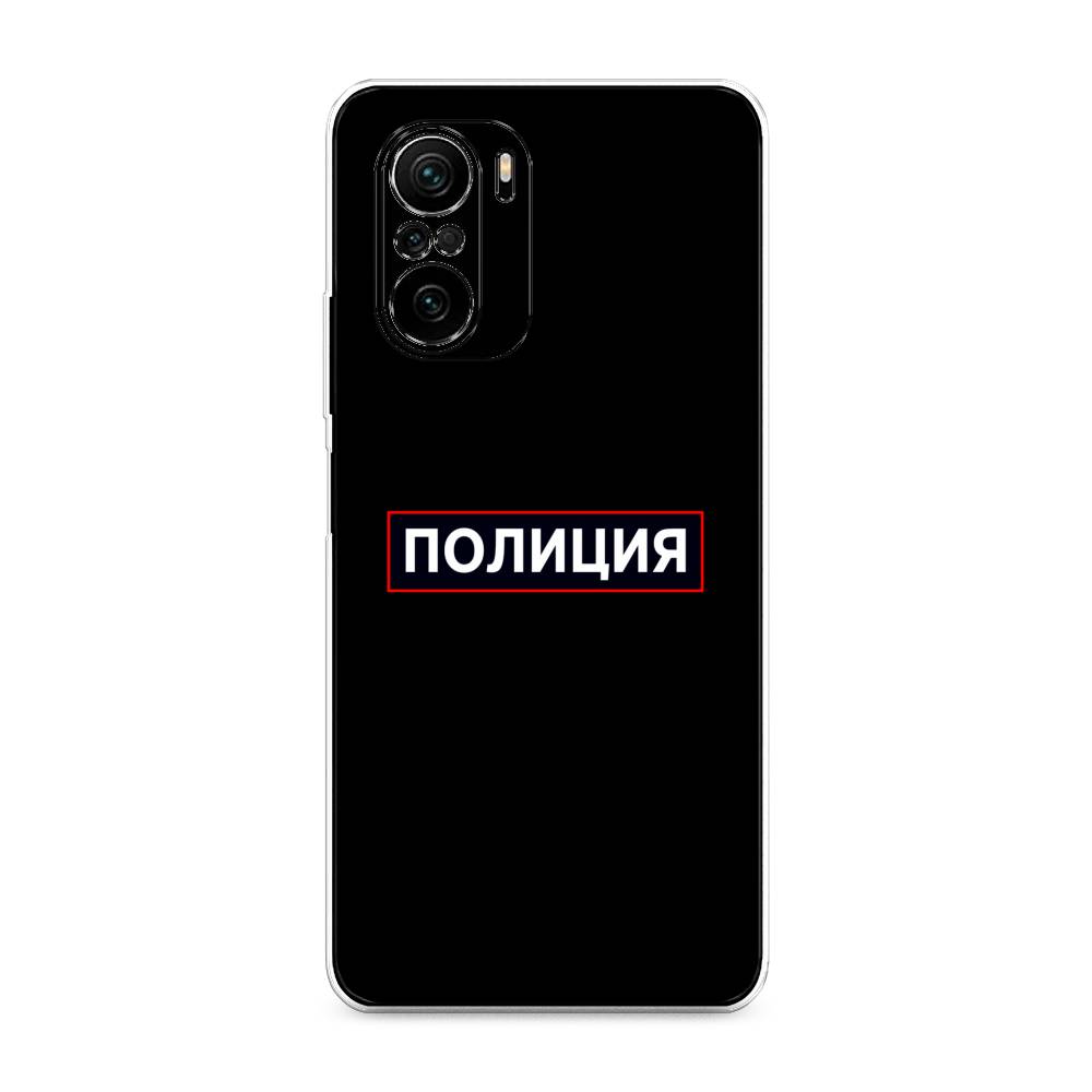 

Чехол Awog на Poco F3/Redmi K40/Mi 11i "Police logo", Разноцветный, 312650-5