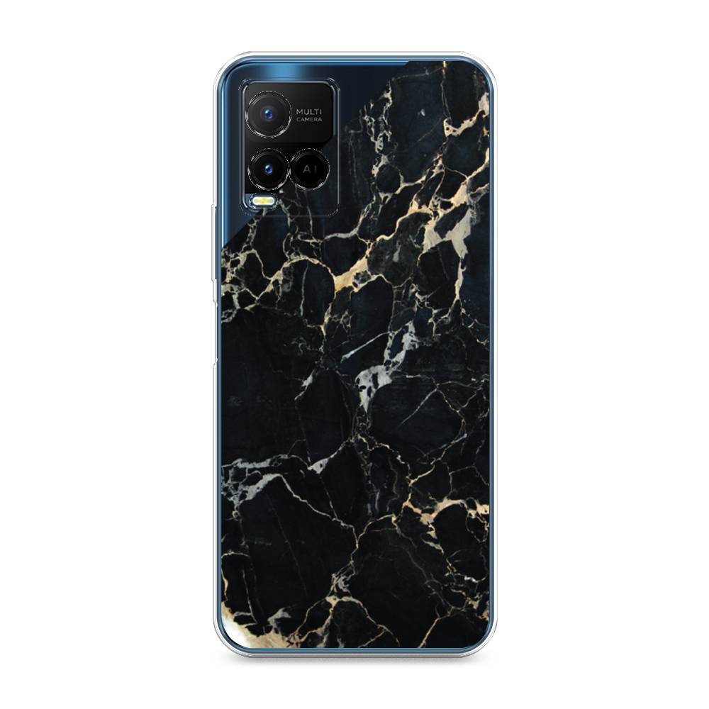 

Чехол Awog на Vivo Y21 "Черный мрамор уголок", Разноцветный, 265050-3