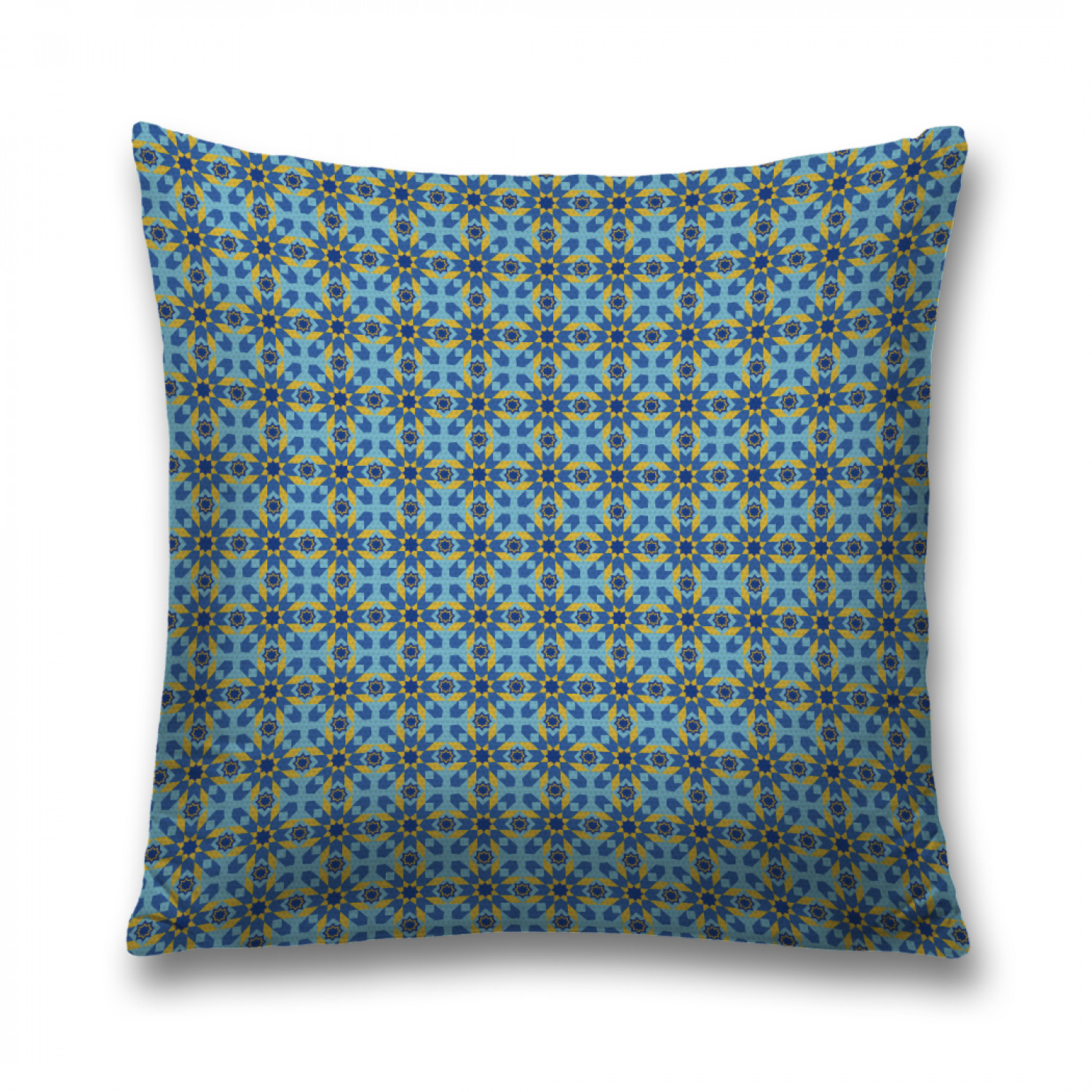 

Наволочка декоративная JoyArty "Цветочная геометрия" на молнии, 45x45 см, Цветочная геометрия