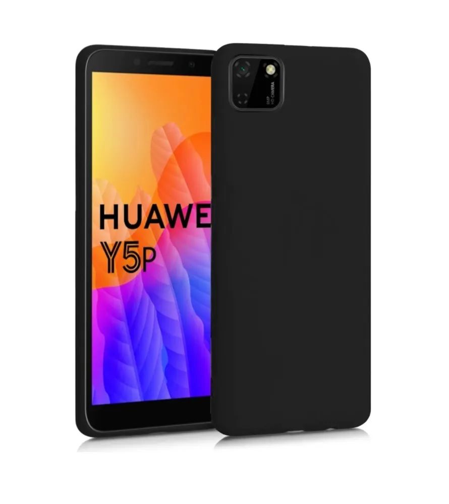 

Силиконовый чехол BoraSCO для Honor 9S/ Huawei Y5p (матовый) черный