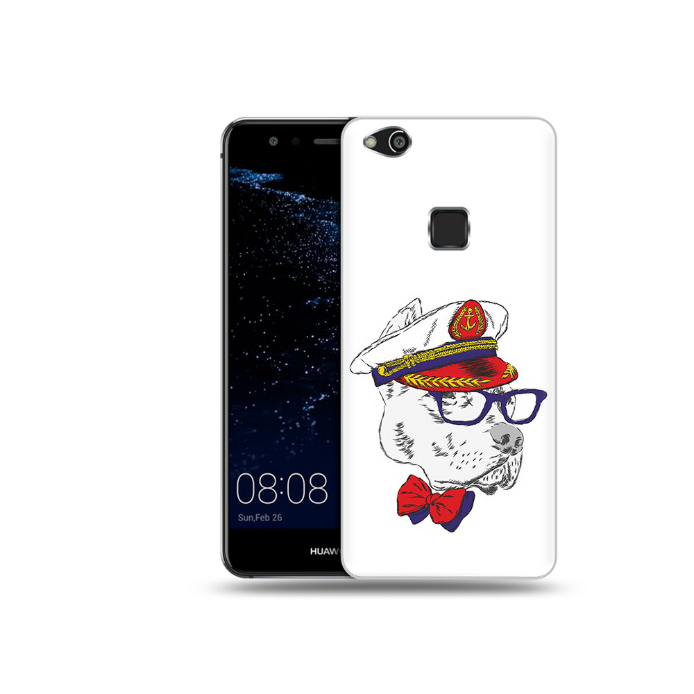Чехол MyPads Tocco для Huawei P10 Lite бульдог (PT62135.59.251)