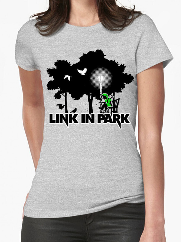 

Футболка женская Dream Shirts Linkin Park Женская 10008851 серая 2XL, "Linkin Park" Женская 10008851