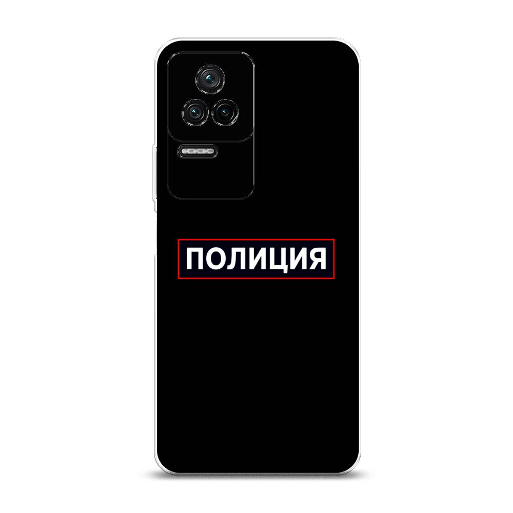 

Чехол Awog на Poco F4 "Police logo", Разноцветный, 315350-5