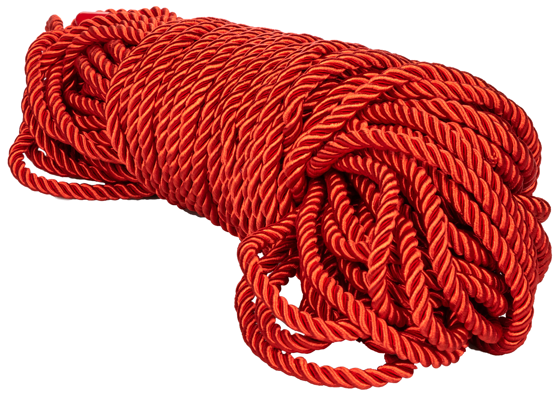 фото Красная веревка для связывания bdsm rope 30 м. california exotic novelties