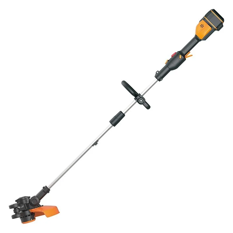 Триммер аккумуляторный бесщёточный WORX WG185E 40В, 38см, 4Ач х2, двойное ЗУ 2x2A