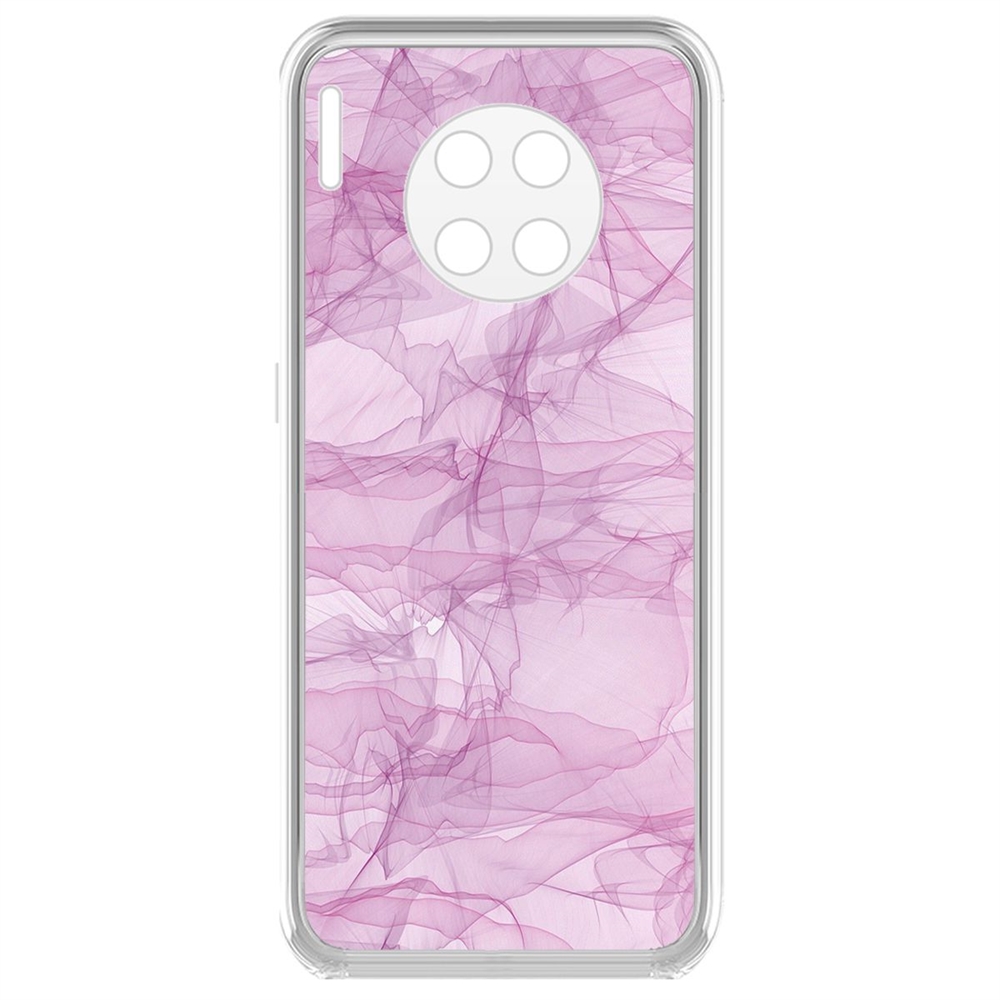 

Чехол-накладка Krutoff Clear Case Абстракт 4 для Huawei Mate 30, Прозрачный