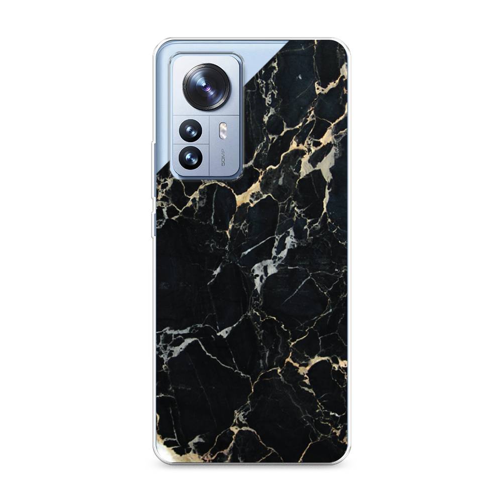 

Чехол Awog на Xiaomi 12 Pro "Черный мрамор уголок", Разноцветный, 314450-3