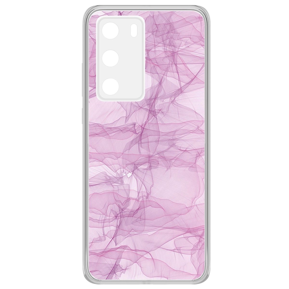 

Чехол-накладка Krutoff Clear Case Абстракт 4 для Huawei P40