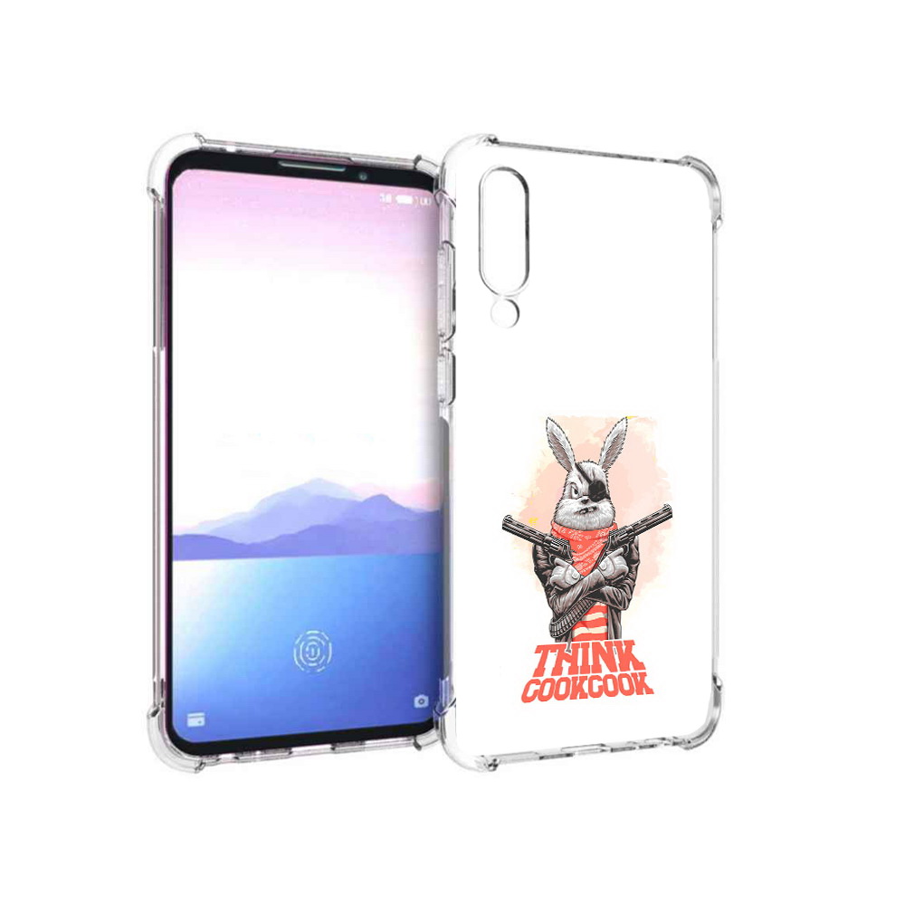 

Чехол MyPads Tocco для Meizu 16XS кролик пират (PT136345.89.419), Прозрачный, Tocco