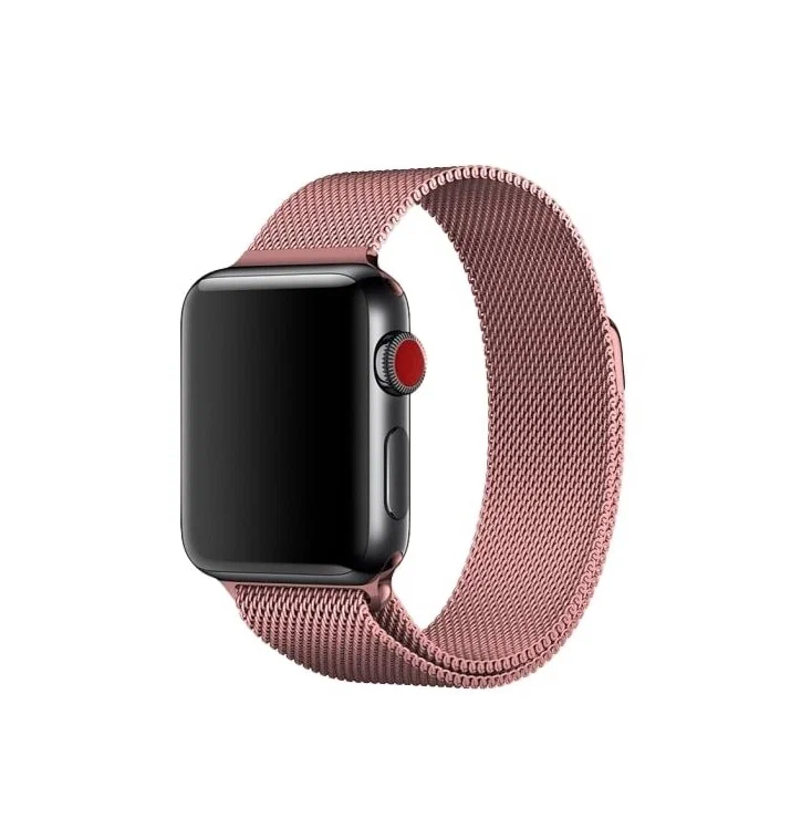 Ремешок Dismac Elegant Series Milanese Loop для Apple Watch 4 40mm - Rose Gold