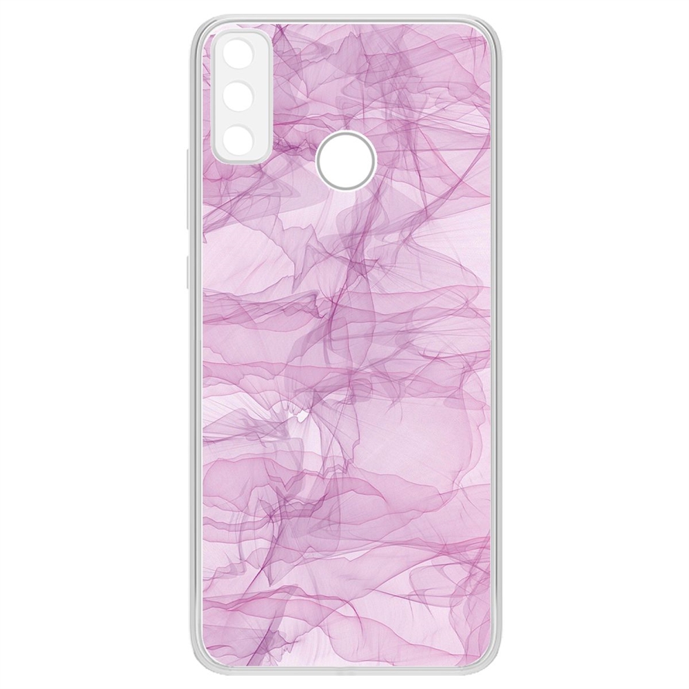 

Чехол-накладка Krutoff Clear Case Абстракт 4 для Huawei Y8s, Прозрачный