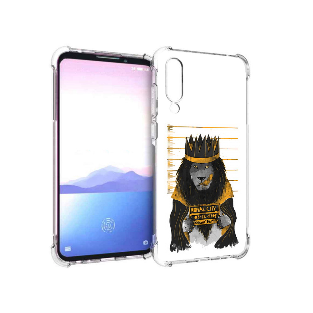 

Чехол MyPads Tocco для Meizu 16XS лев в законе (PT136345.89.435), Прозрачный, Tocco