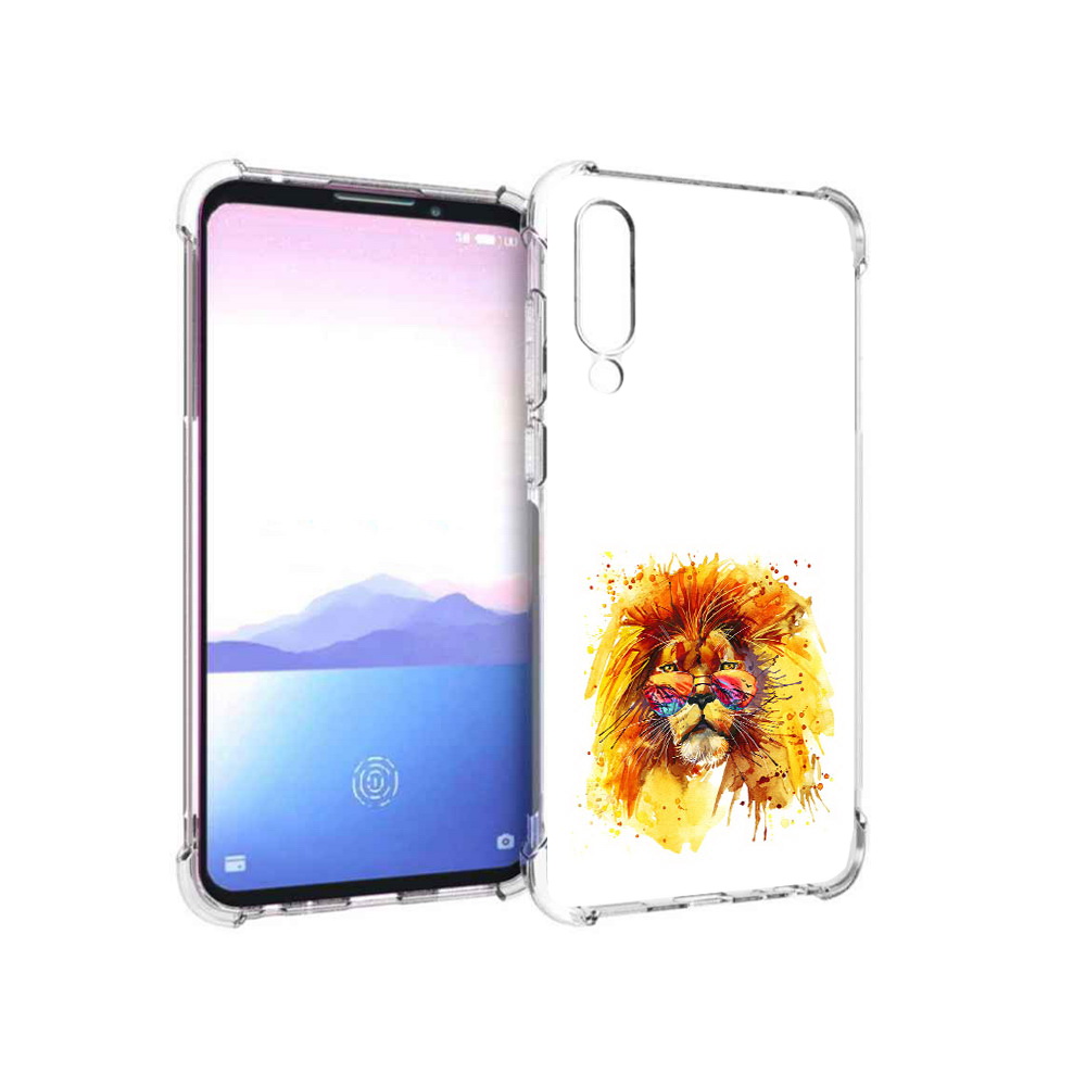 

Чехол MyPads Tocco для Meizu 16XS лев в очках (PT136345.89.436), Прозрачный, Tocco