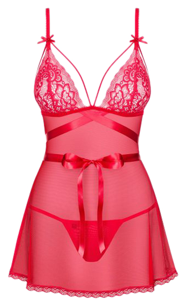 

Пикантная коротенькая сорочка Lovlea Obsessive, Красный, Lovlea