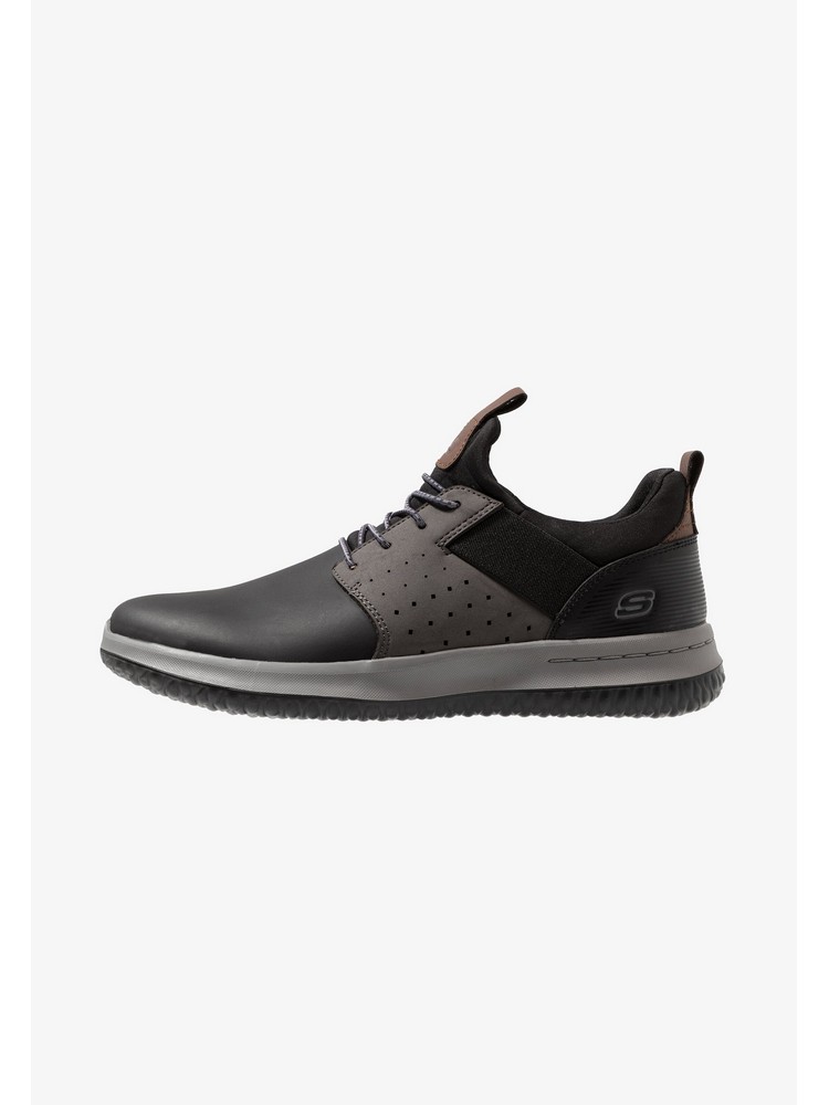 

Кроссовки мужские Skechers SK112O018 черные 39.5 EU, Черный, SK112O018