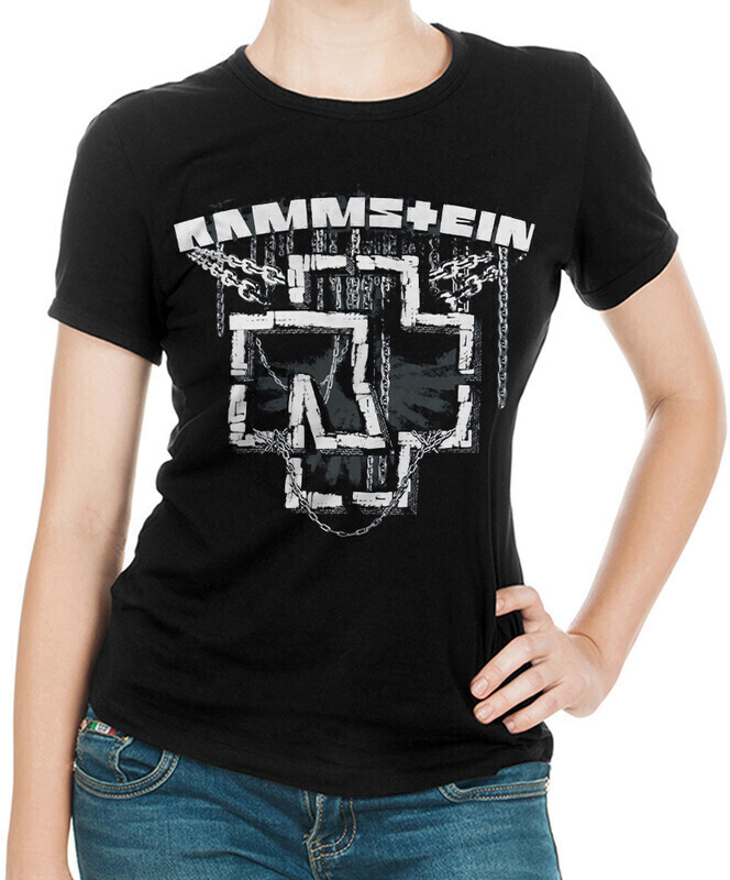 

Футболка женская Dream Shirts Rammstein Женская 10008921 черная XS, Rammstein Женская 10008921