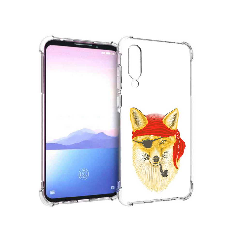 

Чехол MyPads Tocco для Meizu 16XS лиса-пират (PT136345.89.440), Прозрачный, Tocco