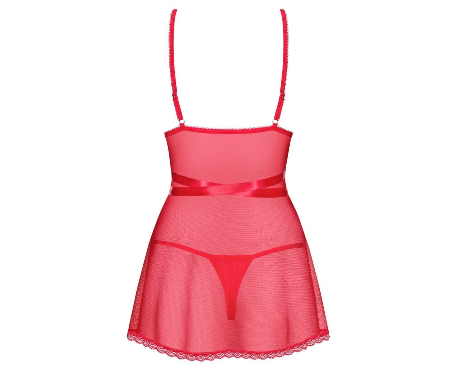 

Пикантная коротенькая сорочка Lovlea Obsessive, Красный, Lovlea
