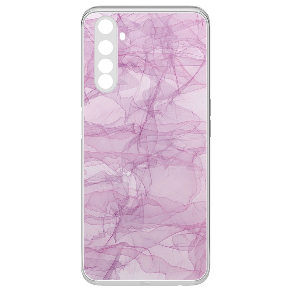 

Чехол-накладка Krutoff Clear Case Абстракт 4 для Realme 6