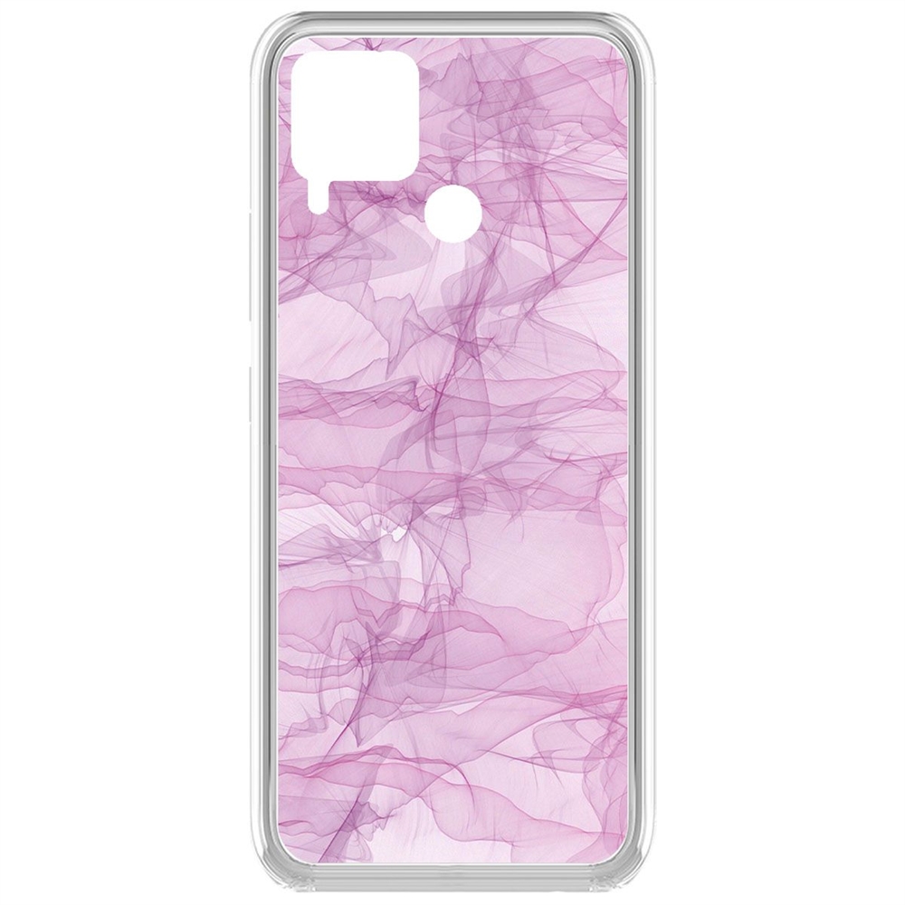 

Чехол-накладка Krutoff Clear Case Абстракт 4 для Realme C15