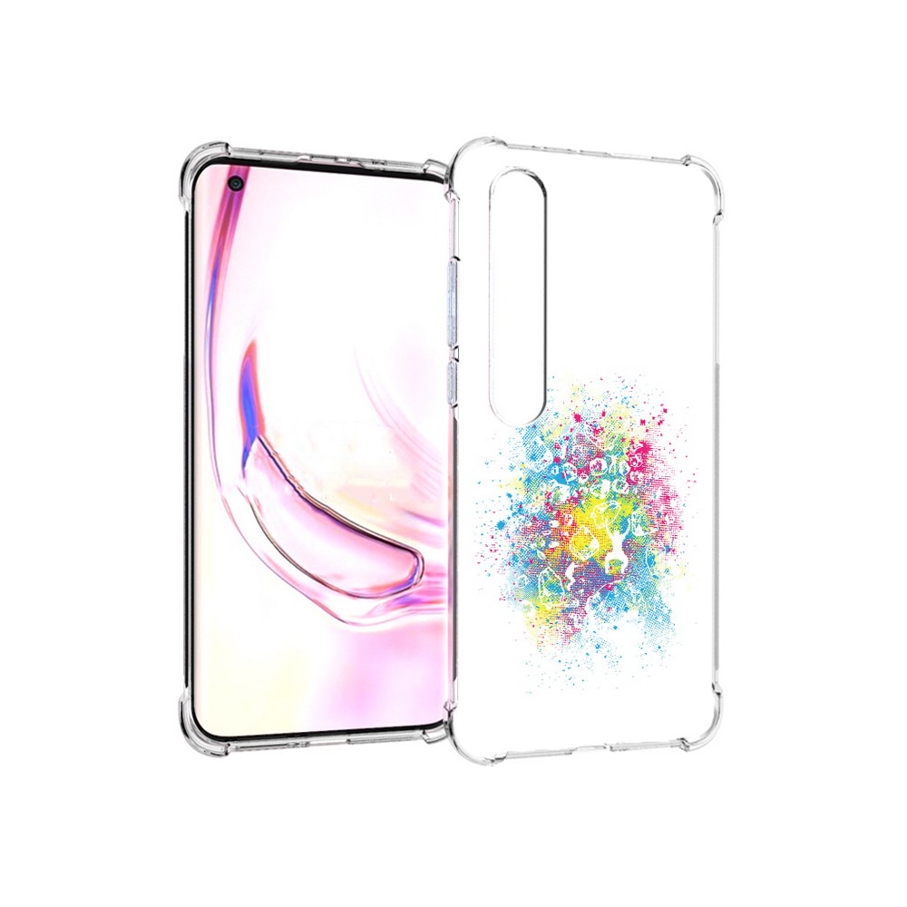 

Чехол MyPads Tocco для Xiaomi Mi 10 Pro акварель абстракция (PT144585.295.214), Прозрачный, Tocco