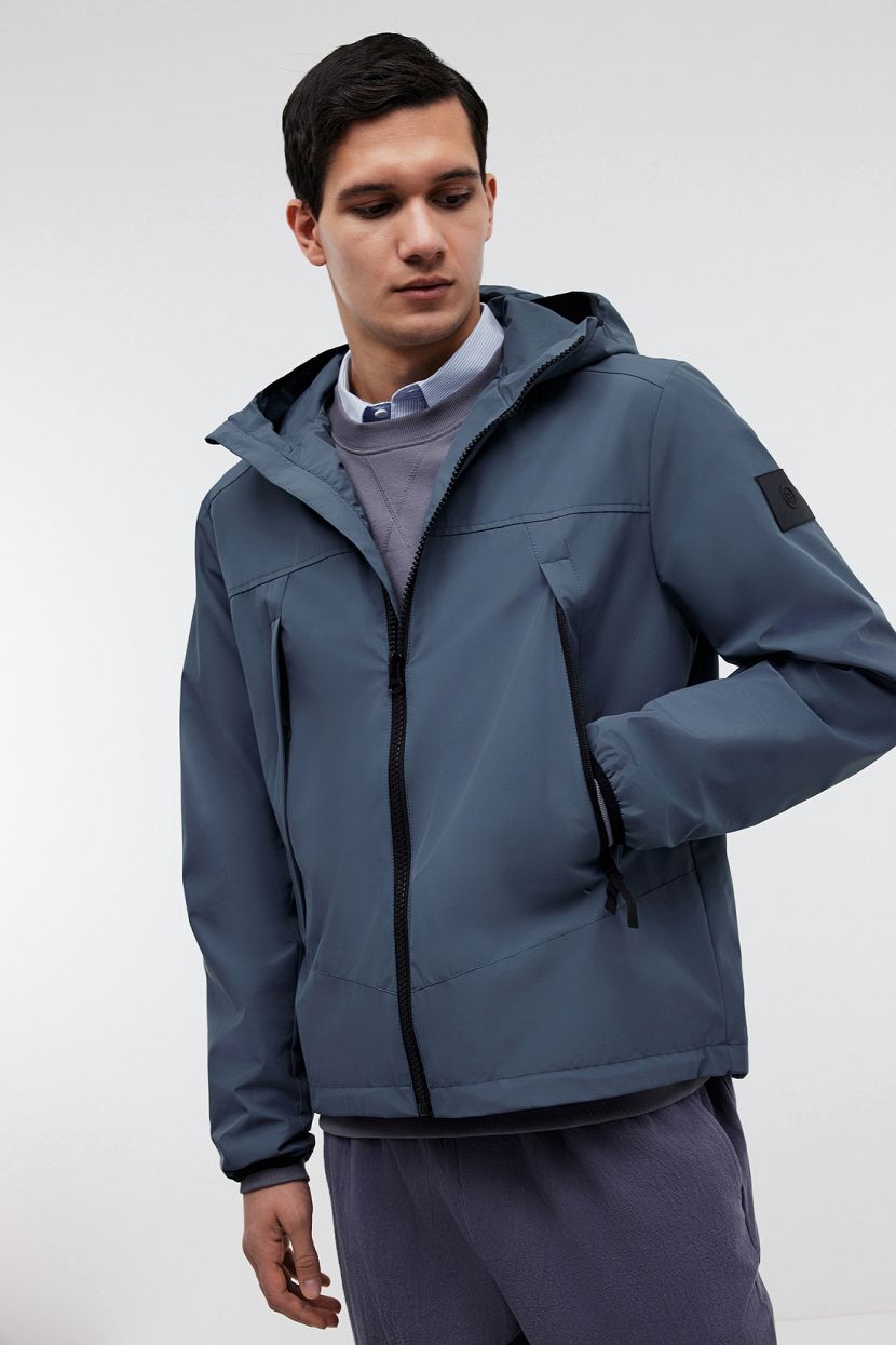 

Ветровка мужская Baon B6024004 синяя 2XL, Синий, B6024004