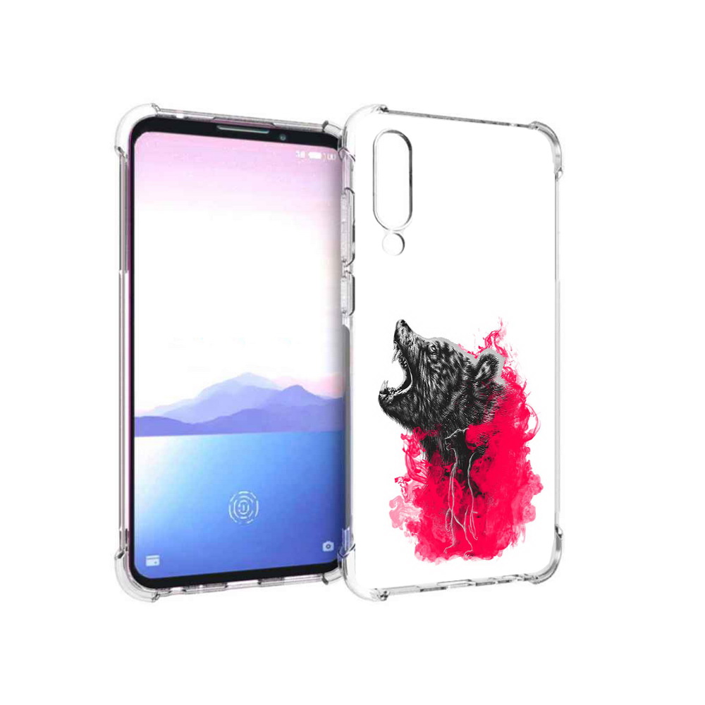 

Чехол MyPads Tocco для Meizu 16XS медведь в дымке (PT136345.89.463), Прозрачный, Tocco