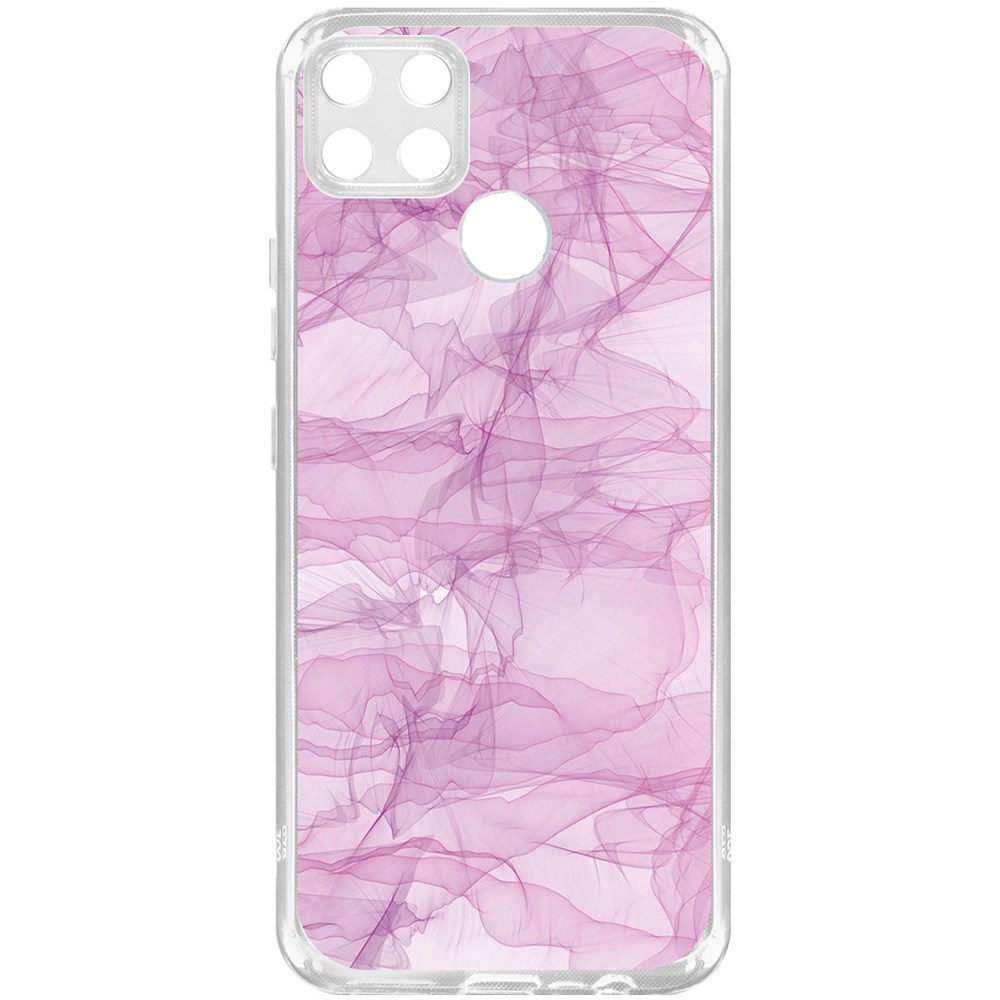 

Чехол-накладка Krutoff Clear Case Абстракт 4 для Realme C25S