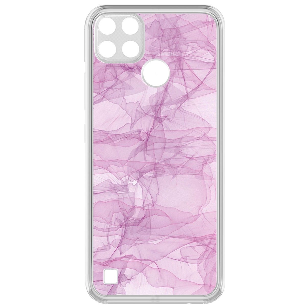 

Чехол-накладка Krutoff Clear Case Абстракт 4 для Realme C25Y, Прозрачный