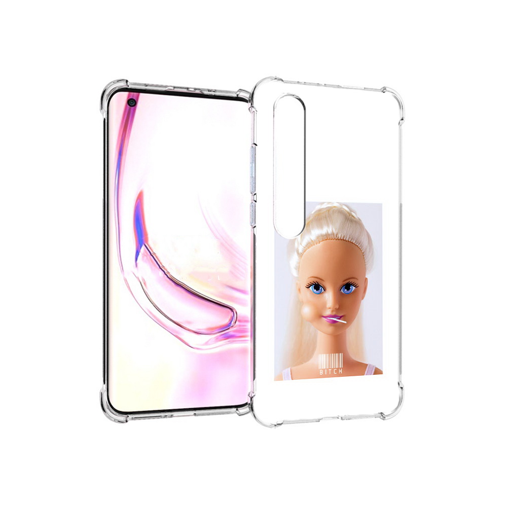

Чехол MyPads Tocco для Xiaomi Mi 10 Pro барби (PT144585.295.226), Прозрачный, Tocco