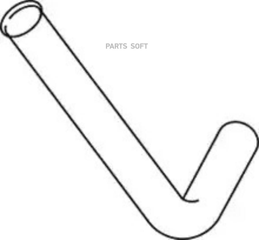 

Труба глушителя ! 1-изг. MAN TGA Euro 5