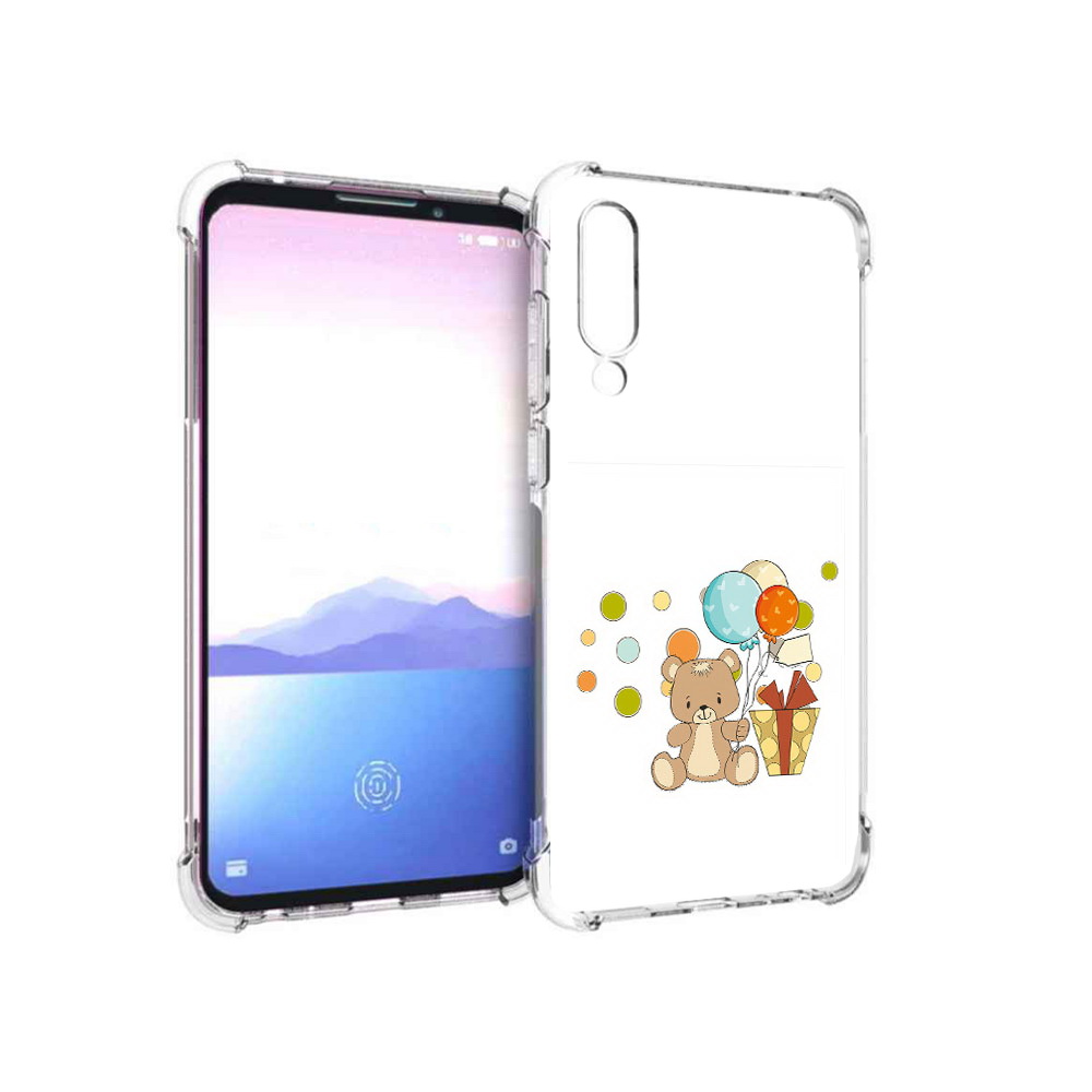 

Чехол MyPads Tocco для Meizu 16XS медвеженок с подарком (PT136345.89.470), Прозрачный, Tocco