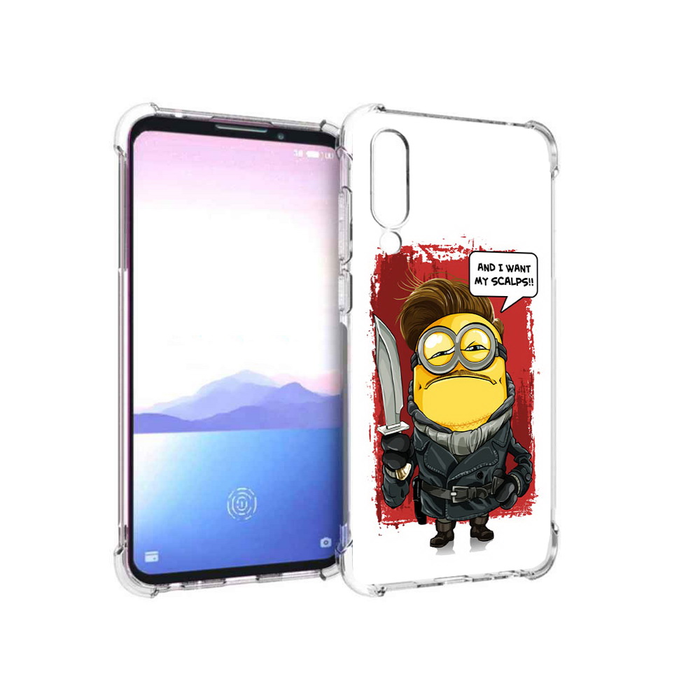 

Чехол MyPads Tocco для Meizu 16XS миньон убийца (PT136345.89.477), Прозрачный, Tocco