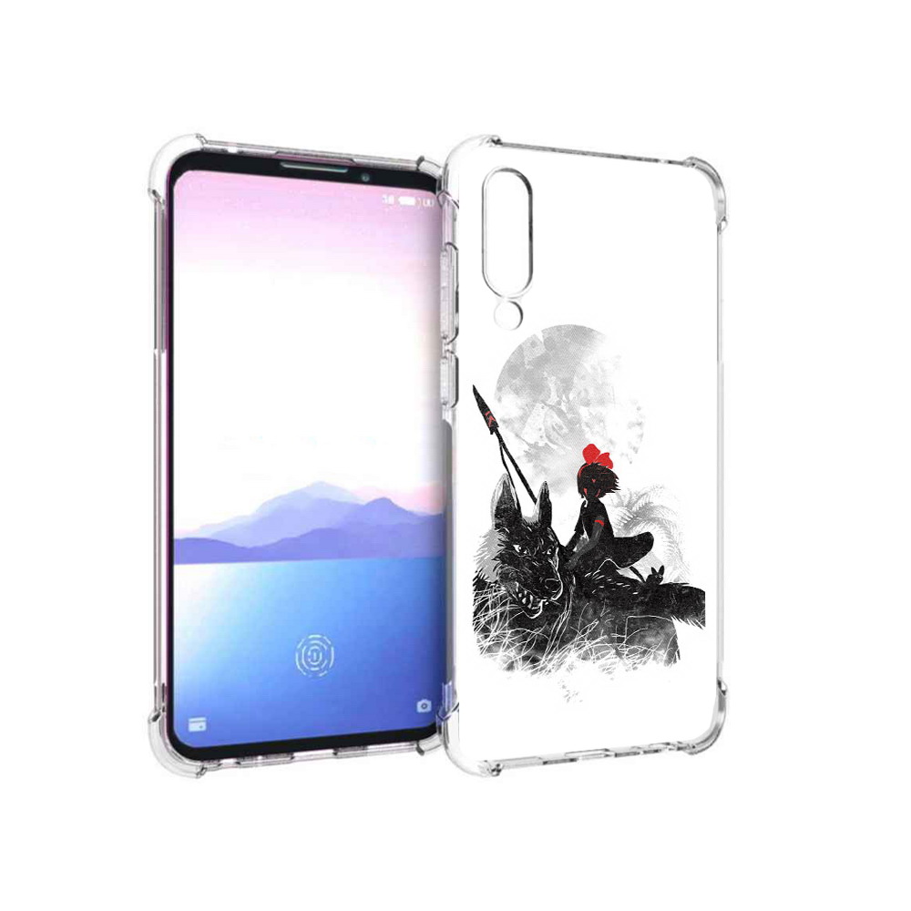 

Чехол MyPads Tocco для Meizu 16XS мононоке (PT136345.89.481), Прозрачный, Tocco