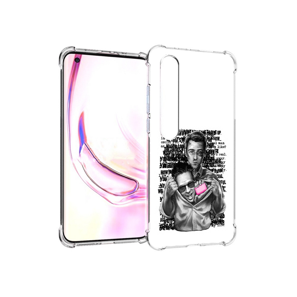 

Чехол MyPads Tocco для Xiaomi Mi 10 Pro бойцовский клуб (PT144585.295.242), Прозрачный, Tocco